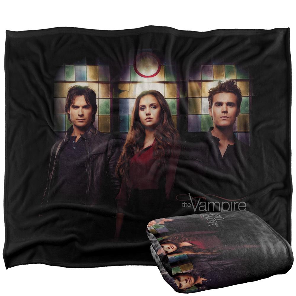 Vampire Diaries Group Pose Blanket