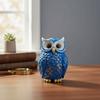 Entryway Decoration Cute Owl Statue Vintage Decorative Owl Figurine Resin Crafts Owl Sculpture TV Cabinet