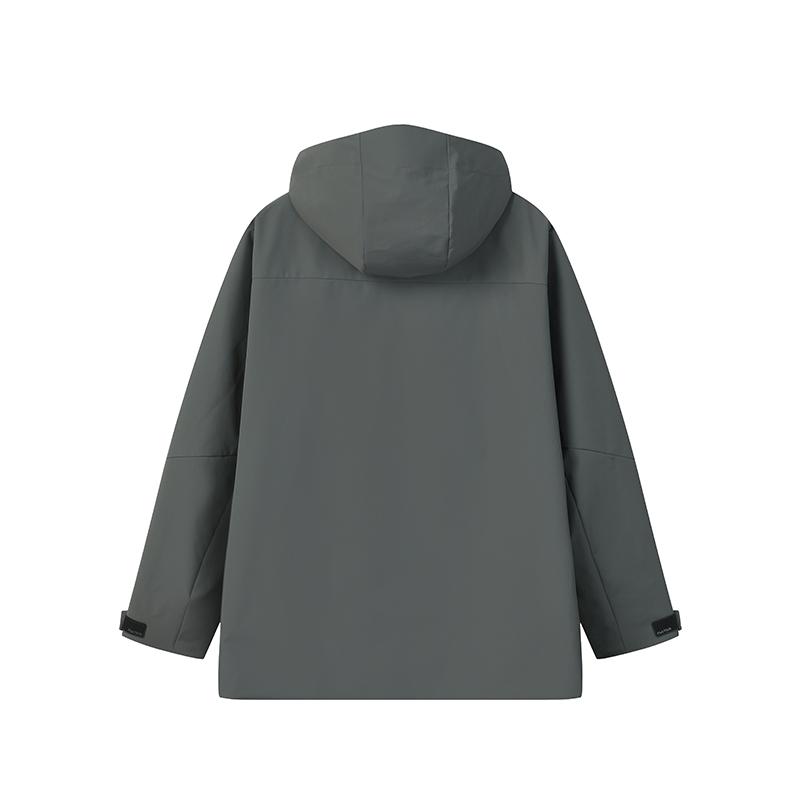 FILA White Removable Three-In-One Fashion Simple Classic Casual Versatile Comfortable Warm Two-Piece Cotton Jacket Men jackets F11M613902FCC