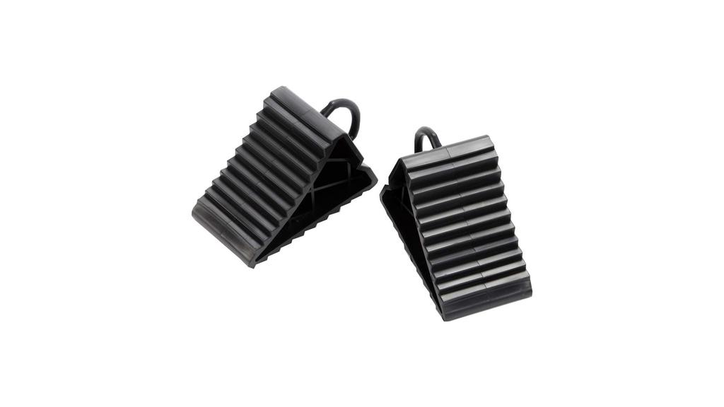 TRUSCO Tire 2 2 Ton Vehicles or Less Stopper, Pieces, Black, TTS-2T-BK