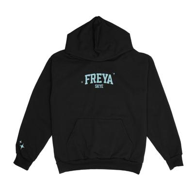 Y2k Street Hip Hop Mikina Freya Skye Mikina s kapucí World Trour Pulovr Oversized Podzim Zima Fleecové Teplé Měkké Oblečení Unisex