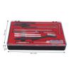 Spray Gun Cleaning Kit Nylon Brass Cleaner Brushes Needles Lubrication Bottle Airbrush Cleaning Kit for Maintenance