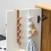1/3pcs Clothes Hangers Behind The Door Coat Hook Hanger Behind The DoorCabinet Wardrobe Dormitory Door Hook Bathroom Accessories