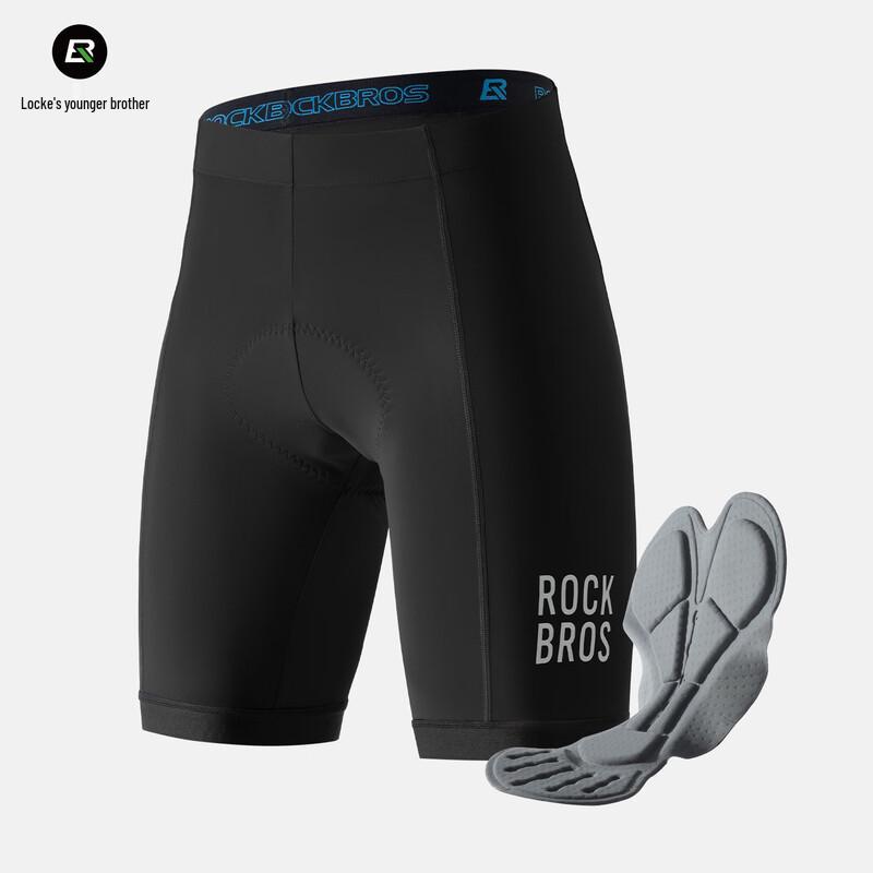 ROCKBROS Unisex Cycling Shorts with Sponge Pad XL