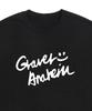 GRAVER [Unisex] Drawing Logo Smile Sweatshirt_Black