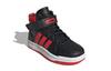 Adidas Neo Postmove Synthetic Leather Slip Resistant Abrasion Resistant High top Children's Basketball Shoes Kids' GW0460