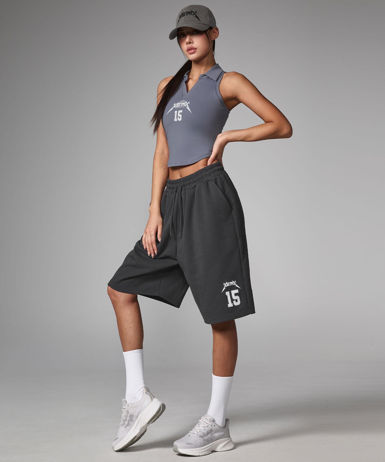 XEXYMIX Nx Women`S Sporty Sweat Bermuda
