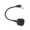 3.5mm Plug Mic Replacement Bendable Arm Headset Microphone for HyperX Cloud Mix for Gaming Headsets
