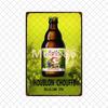 [ Mike86 ] Belgian Beer La Mc Cherry Chouffe Bok Soleil Metal Tin Sign Wall  Poster Iron Painting Pub Decoration S-02 20*30 CM