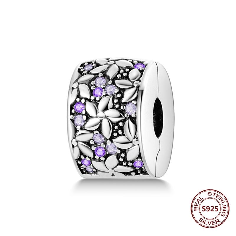 Copper Buckle Copper Charm Blue Star Moon Bead Butterfly Suitable For Original Bracelet Zircon Fine Diy Jewelry