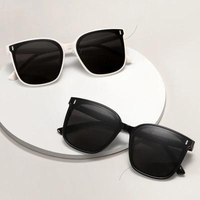 Big Square Frame Sunglasses UV400 Summer Fashion Vintage Ladies Sun Glasses Outdoor Travel Beach Sun Shade Eyewear
