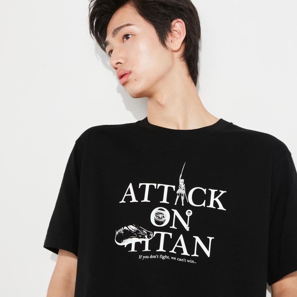 

Футболка UNIQLO JAPAN Attack on Titan UT с короткими рукавами, стандартный крой