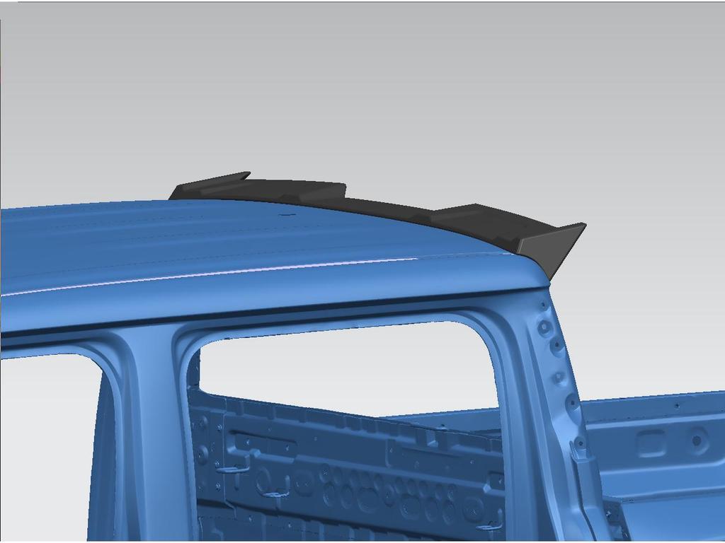 BYD Shark Wing Deflector Spoiler Kit
