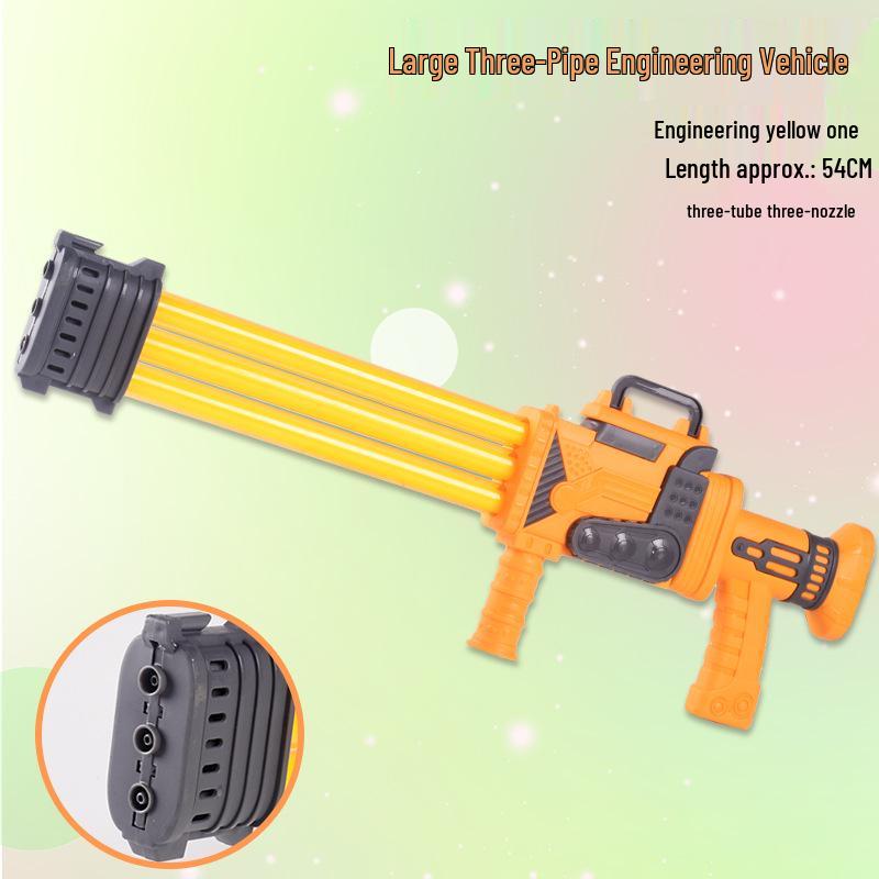Multi-Hole Water Cannon Toy for Beach Play