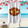 Manchester United F Print Beach Towel, Large Soft Quick Dry Towel for Beach Camping Swimming