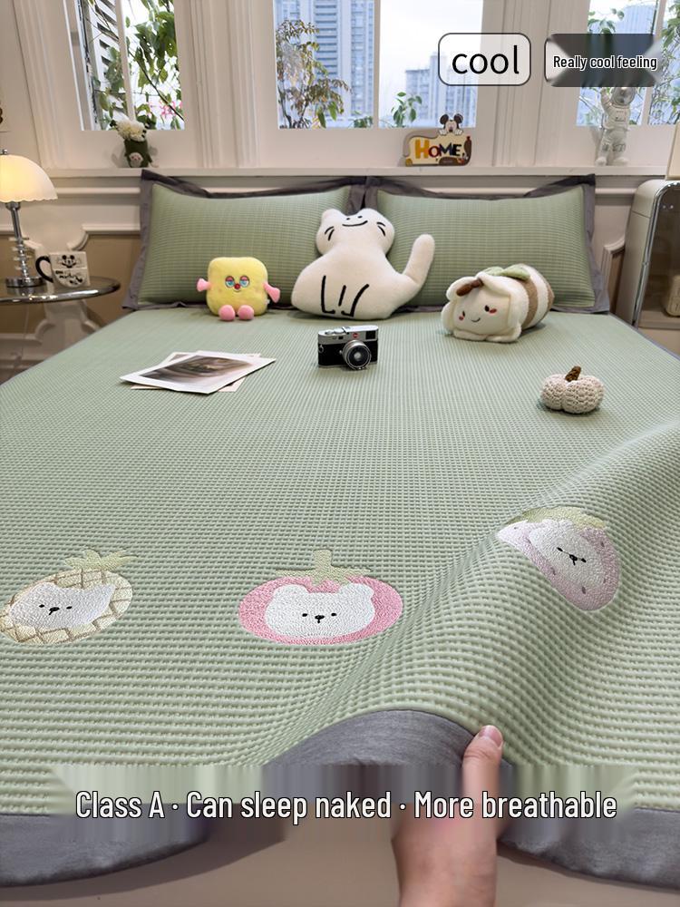 Class A Cooling Mat for Dogs & Babies - 2026 Ice Silk Soft Summer Mat 90x200 cm