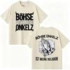 2026 Summer Hot Sale Rock Band Böhse Onkelz T-shirts Ist Meine Religion Men Women Vintage Hip Hop Oversized T Shirts