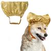 Pet Shower Cap - Waterproof Reble Bath Ear Covers with Adjustable Strap Prevent Water In Ears Elastic Headgear for Cat Dog Kitten Puppy (M
