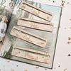 Creative Student Wooden Hollow Ruler Children'S Stationery Measuring Tool School Stationery Gift Reading Strips Drawing Ruler