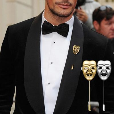 Sagės segtukas Atvartas kostiumas Suknelė Megztinis Dekoras Kūrybingas vyras lydinio vakarėlis Vestuvės