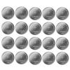 Pack of 5/10/15/20/25/30pcs Rechargeable Button Cell Batteries 3.6V 35mAh LIR2025 LIR 2025 Coin Cells for Remote Devices