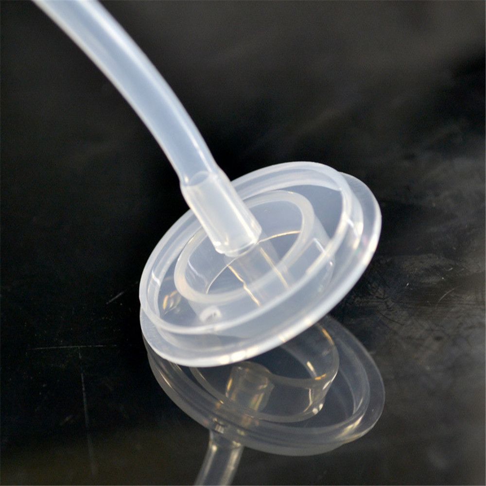 Silicone Plastic Baby Bottle Straw Feeding Accessories Standard Caliber Baby Bottle Accessories