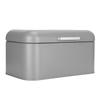 Bread Storage Box Organizer Food Pastries Storage Container for Kitchen Bakery Gray