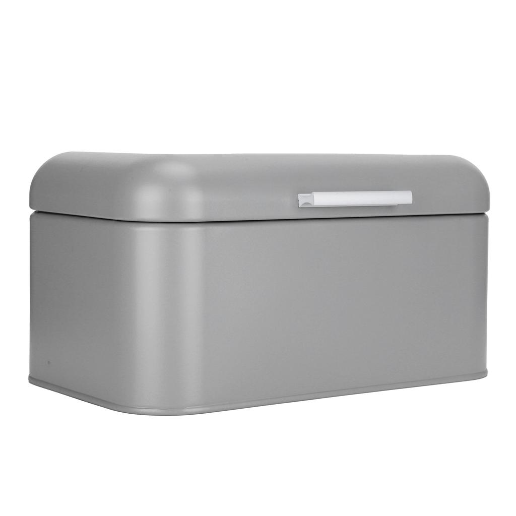 Bread Storage Box Organizer Food Pastries Storage Container for Kitchen Bakery Gray