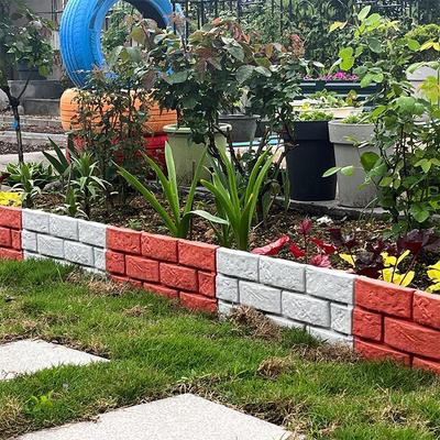 Green Garden Plastic Fence for Courtyard & Plants - Easy To Splice