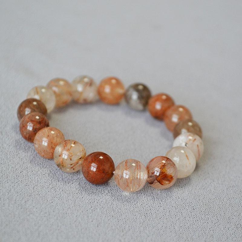 

Retro 10mm beaded bracelet, fashionable and high-end