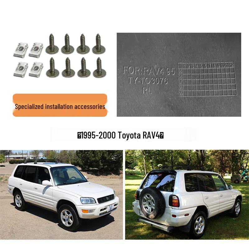 Toyota RAV4 Tire Mudguard Leather Accessory (1995-2000 Models)