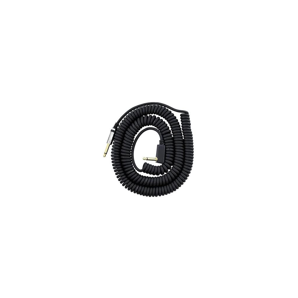 VOX VCC90 Cable Guitar & Bass Shield, Curled Cord Type, Length 39.2 ft (9 m), Black
