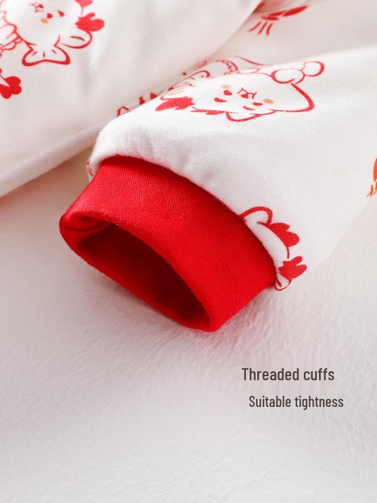 Newborn Winter Jumpsuit - Padded and Warm for Chinese New Year, Boys and Girls, Full Moon 100 Days