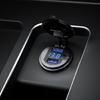 Auto Power Adapter 12-24V Dual USB QC3.0 Phone Charging Socket with Voltmeter
