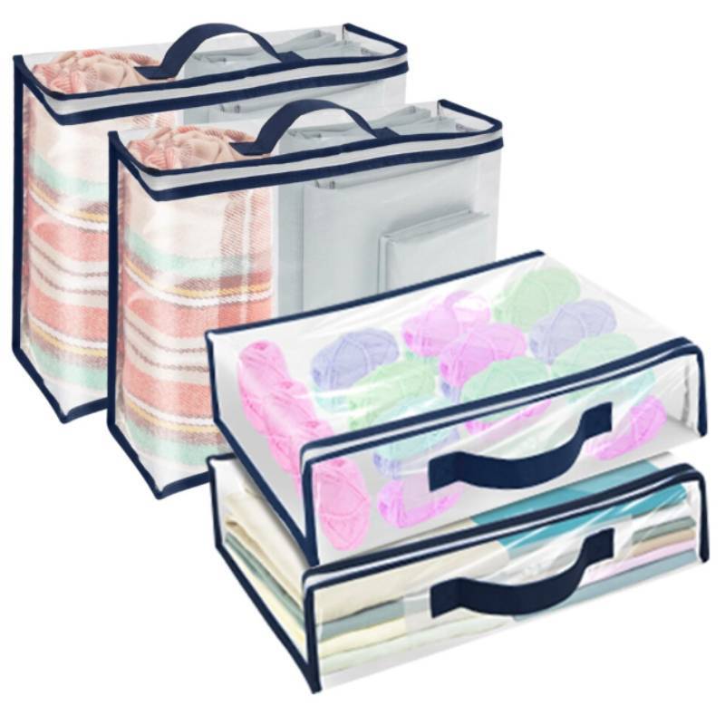 Pvc Multiuse Packing Bag With Zipper For Home Storage And Curtain Packing