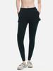 BARREL Women'S Essential Cropped-Length Leggings Shorts Black (B6Swwlp005Blk)