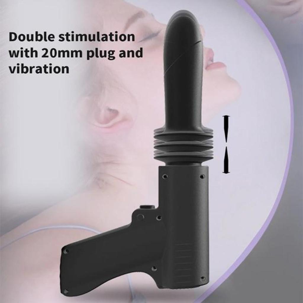 Female Sex Toys, Telescopic Vaginal Dildo Vibrator,Massage Vibrators, Vibrating Retracting, G-spot  Anal Stimulation Sex Toys for Couples