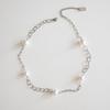 MERRYMOTIVE Rhythmical Pearl and Chain Necklace