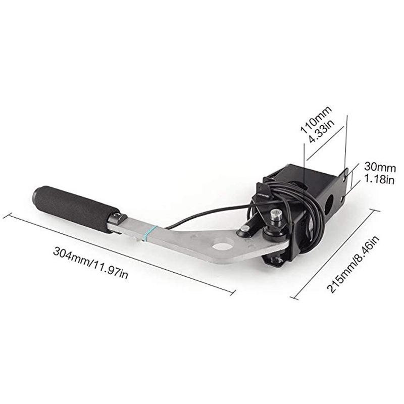 Cross-Border USB SIM Handbrake for PC Racing Games: Compatible with G25, G27, G29, T500, Fanatec, and Dirt Rally