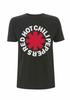 Red Hot Chili Peppers T Shirt Classic Asterisk Logo Official Licensed Black Unisexs