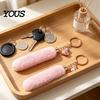 Fuzzy Key Holder Plush Tassel Keychain for Backpacks, Soft Car Ring Backpacks Accessory Decorative Pendant, Backpack Handbag Purse Bag Charm Pendant