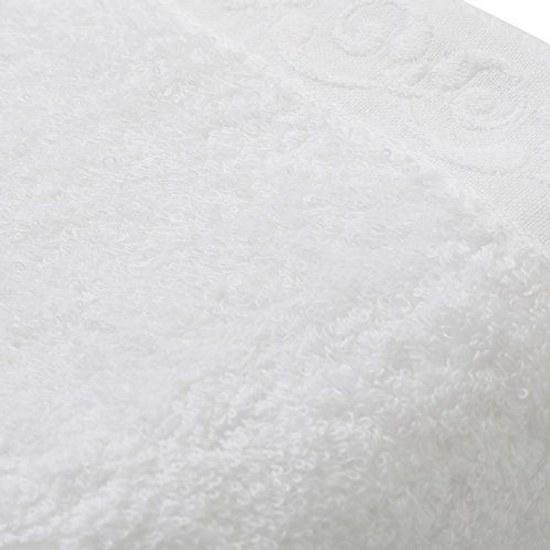 Nishikawa Imabari Towel Bath Hotel Specification Thick Type White