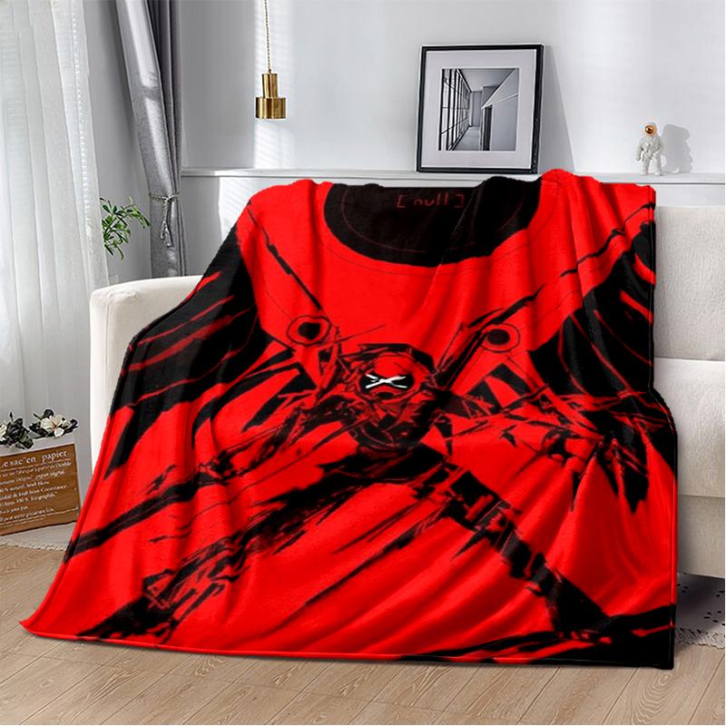 2025 New Style 3D Murder Drones Uzi Cartoon Soft Blankets,Throw Blanket Comfortable Blanket for Picnic Beds Sofa Home Bedroom