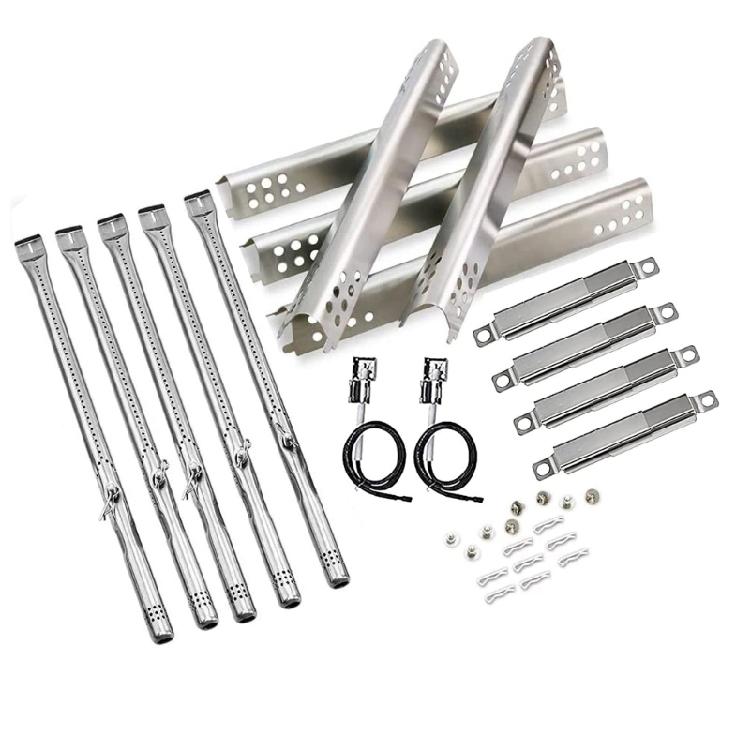 Heating Part Stainless Steel Replacement Tube Heating Pipe Replacement Grills Heating Rod Heating Tube for Grilling