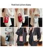 2024 Trendy Solid Color Women's One-Shoulder Crossbody Bag: New Style, Simple and Popular for Commuters