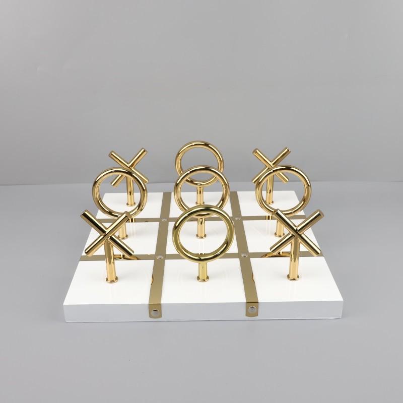 Modern Minimalist Cross XO Shape Tic