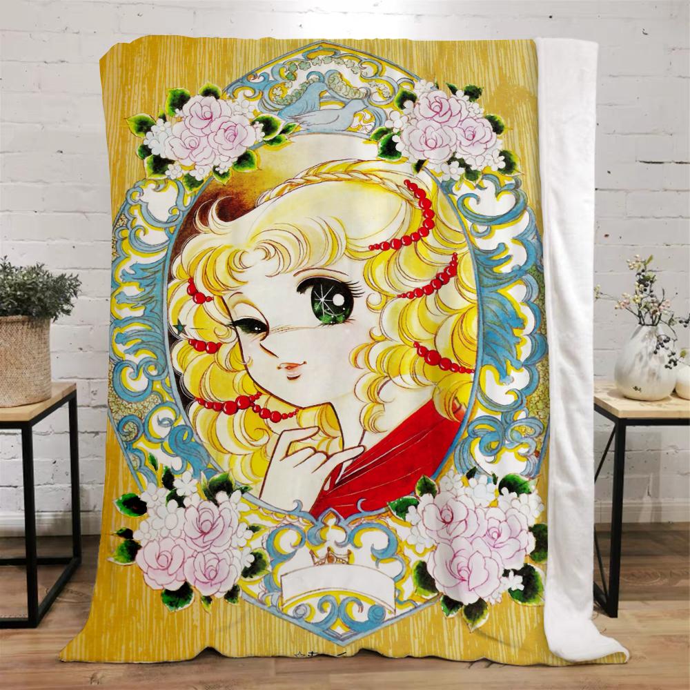 Candy Candy Throw Blanket Sofa Winter Home Interior Fluffy Soft Blankets King Size Knitted Plaid Microfiber Bedding Beach Towel