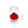 5/10Pcs Jewelry Package Ring Earring Box Acrylic Transparent Wedding Packaging Jewelry Box