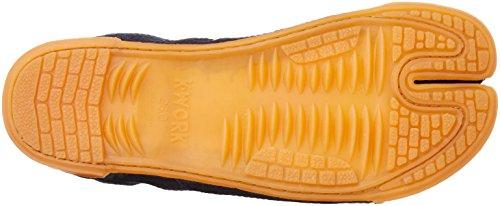 K-WORK K-Guard Indigo-Dyed Tabi Socks, 10-Piece Kohaze Tabi with Toe Cap, KGA10-AI-270, Men's Indigo, JP, Size 25.0 (25cm)