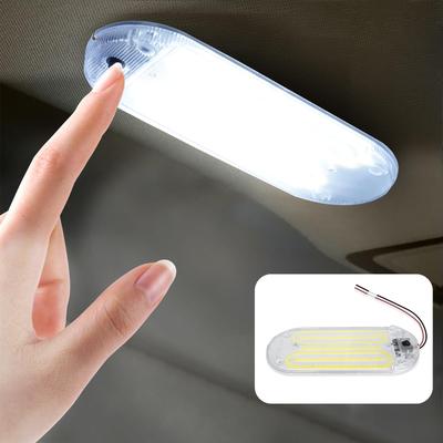 Lampa sufitowa LED Qasim, Luminous COB powierzchniowy, Z osłoną, Oświetlenie samochodowe, Lampka do czytania, DC